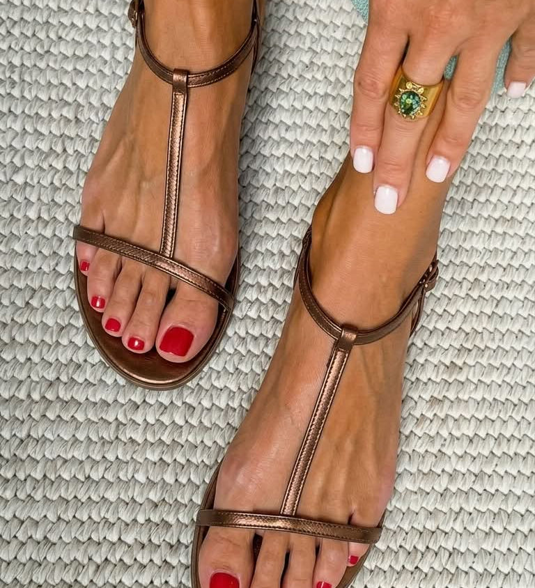 Rosalba | Golden Sandals Spring
