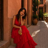 Manila Dress in Red