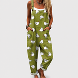 Comfortable Printed Jumpsuit
