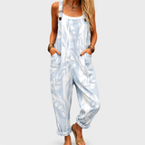 Comfortable Printed Overall