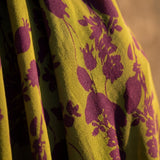 Maxi Floral Dress with Fluid Fit