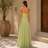 Dress with Off-the-Shoulder Design