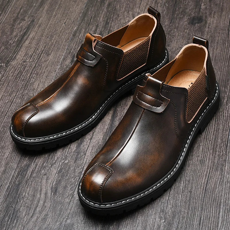 Moccasins Genuine Leather Shoes