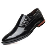 Bertolini Genuine Leather Oxford Shoes