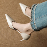 Nuva Genuine Leather Heels