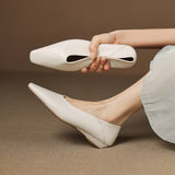 Emor Genuine Leather Flats