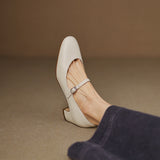 Cadrel Genuine Leather Pumps