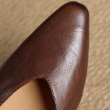 Valmir Genuine Leather Mules