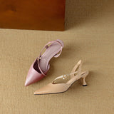 Dahlia Genuine Leather Heels