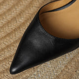 Carlen Genuine Leather Heels