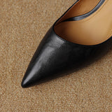 Elore Genuine Leather Heels