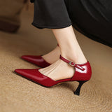 Sorlyn Genuine Leather Heels