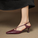 Velta Genuine Leather Heels