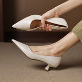 Elar Genuine Leather Heels