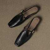 Keva Genuine Leather Mules