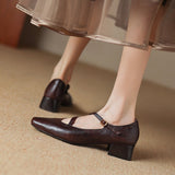 Evra Genuine Leather Heels