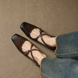 Ciora Genuine Leather Heels