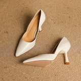 Liana Genuine Leather Heels