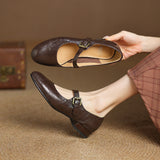 Elva Genuine Leather Shoes