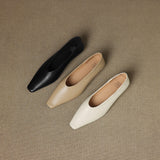 Emor Genuine Leather Flats