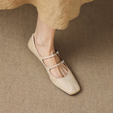 Orik Genuine Leather Flats
