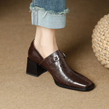 Ekra Genuine Leather Heels