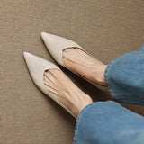Veler Genuine Leather Heels