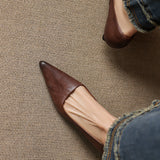 Revia Genuine Leather Heels