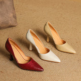 Liana Genuine Leather Heels