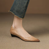 Irella Genuine Leather Flats