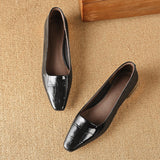 Celene Genuine Leather Heels