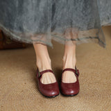 Elva Genuine Leather Shoes