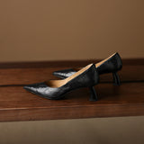 Veler Genuine Leather Heels