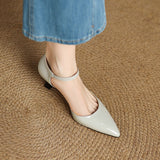 Sorlyn Genuine Leather Heels