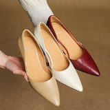 Liana Genuine Leather Heels