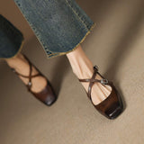 Ciora Genuine Leather Heels