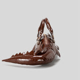 Rexa Crocodile Leather Bag
