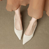 Aeris Genuine Leather Heels