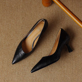 Elore Genuine Leather Heels