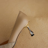 Valea Genuine Leather Heels