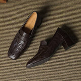 Sora Genuine Leather Heels