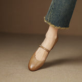 Cadrel Genuine Leather Pumps