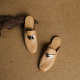 Carla Genuine Leather Mules