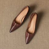 Revia Genuine Leather Heels