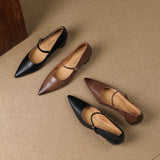 Felcia Genuine Leather Heels