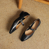 Maira Genuine Leather Heels