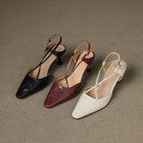 Velta Genuine Leather Heels