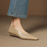 Emor Genuine Leather Flats