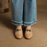 Carla Genuine Leather Mules