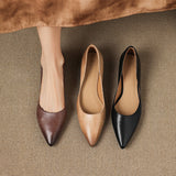 Irella Genuine Leather Flats